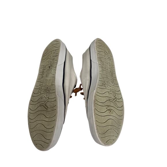 Sperry Top slider Canvas Sneaker Woman’s US size 8.5 preowned - Picture 3 of 6
